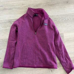 Patagonia Magenta Fleece Pullover